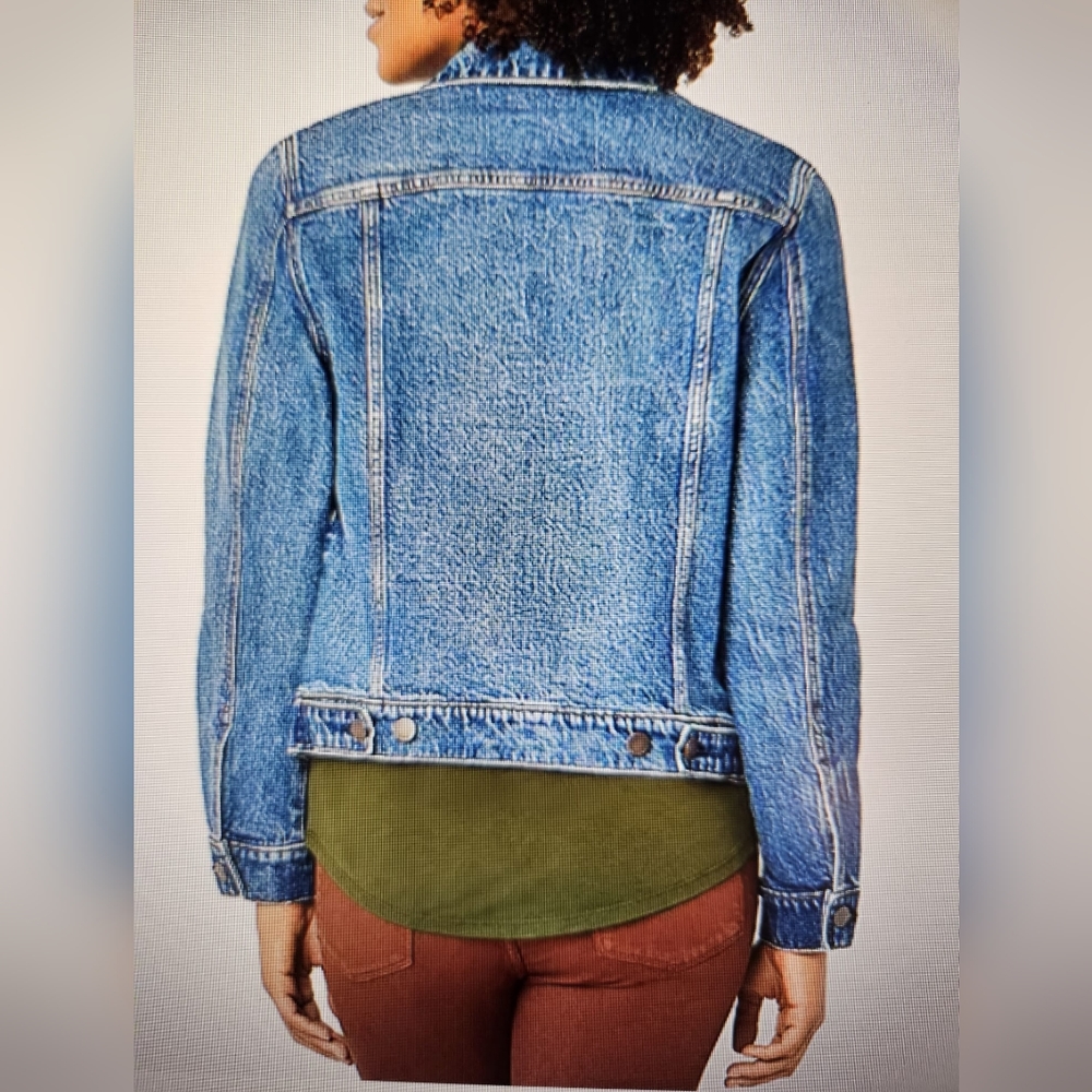 NWT - A.N.A Midweight Denim Jacket - Picture 2 of 3